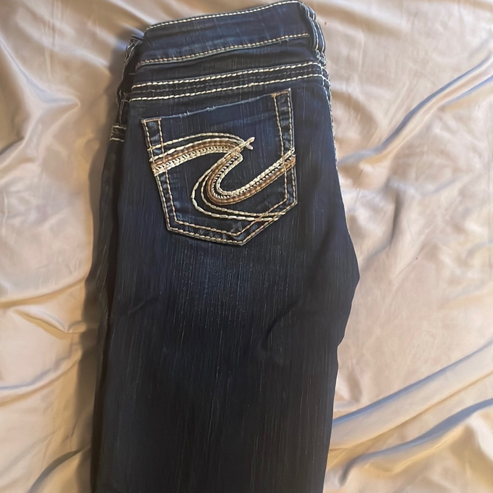 Silver Tuesday slim bootcut jeans
